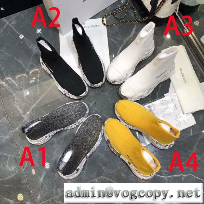 2019春夏のトレンド新商品 鮮度アップブランド最新 バレンシアガ BALENCIAGA カジュアルシューズ 4色可選