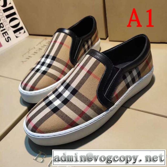2019春夏のトレンド新商品 バーバリー BURBERRY ランニングシューズ 3色可選 暑い今こそ活躍させたい！