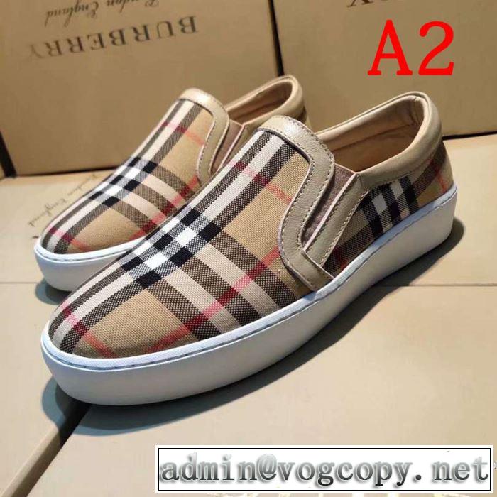 2019春夏のトレンド新商品 バーバリー BURBERRY ランニングシューズ 3色可選 暑い今こそ活躍させたい！