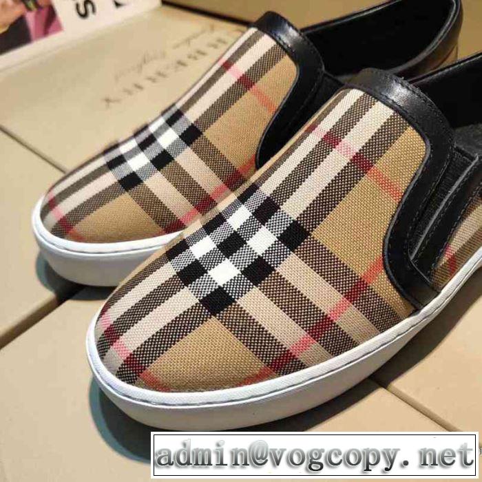 2019春夏のトレンド新商品 バーバリー BURBERRY ランニングシューズ 3色可選 暑い今こそ活躍させたい！
