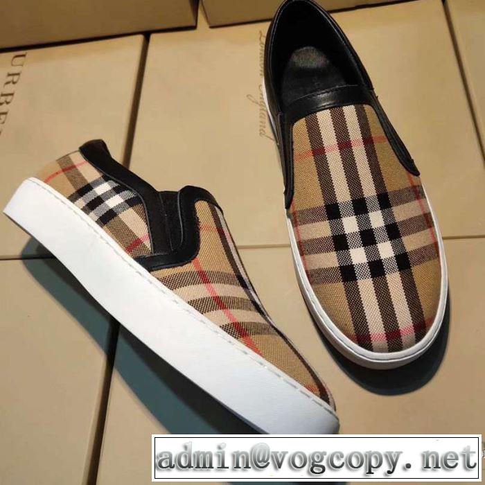 2019春夏のトレンド新商品 バーバリー BURBERRY ランニングシューズ 3色可選 暑い今こそ活躍させたい！