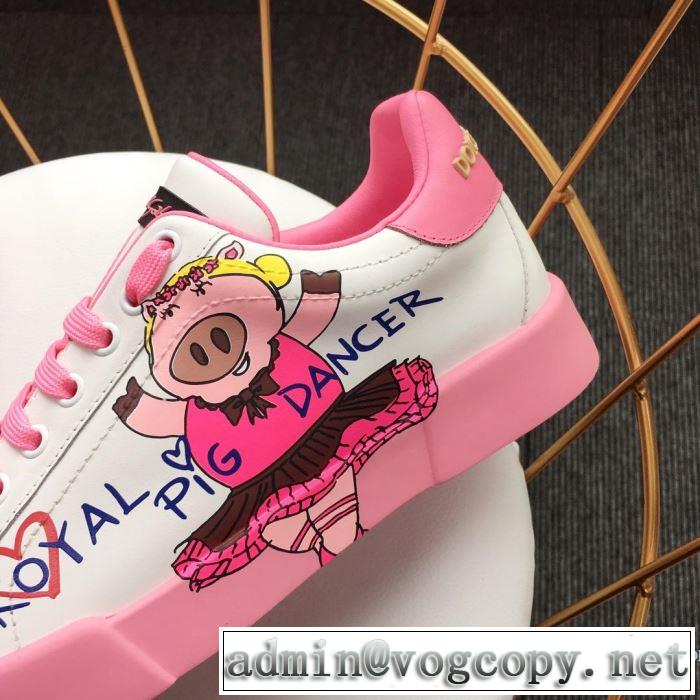 春夏シンプルファッションでOK！ ドルチェ＆ガッバーナ Dolce&Gabbana カジュアルシューズ 2019春夏の大注目トレンド