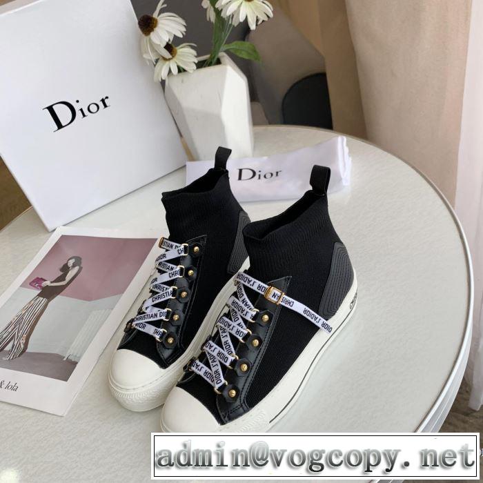 ハイトップシューズ 2色可選 2019春夏の大注目トレンド まずは定番！人気アイテム ディオール DIOR