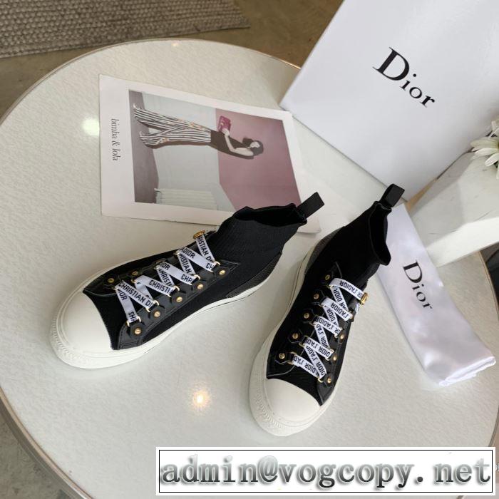 ハイトップシューズ 2色可選 2019春夏の大注目トレンド まずは定番！人気アイテム ディオール DIOR