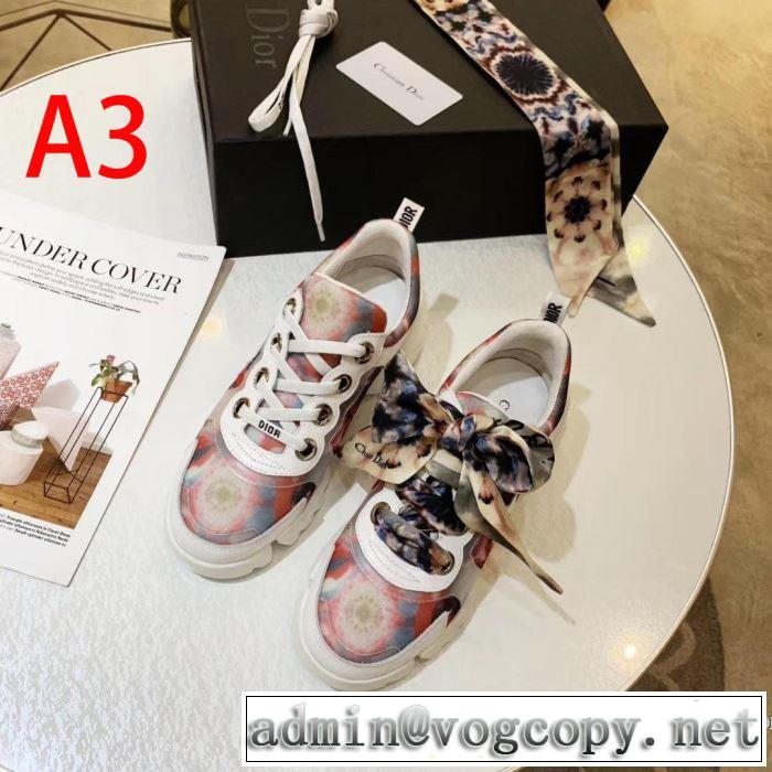 ディオール DIOR カジュアルシューズ 4色可選 2019春夏トレンドアイテム 今流行のストリート上品