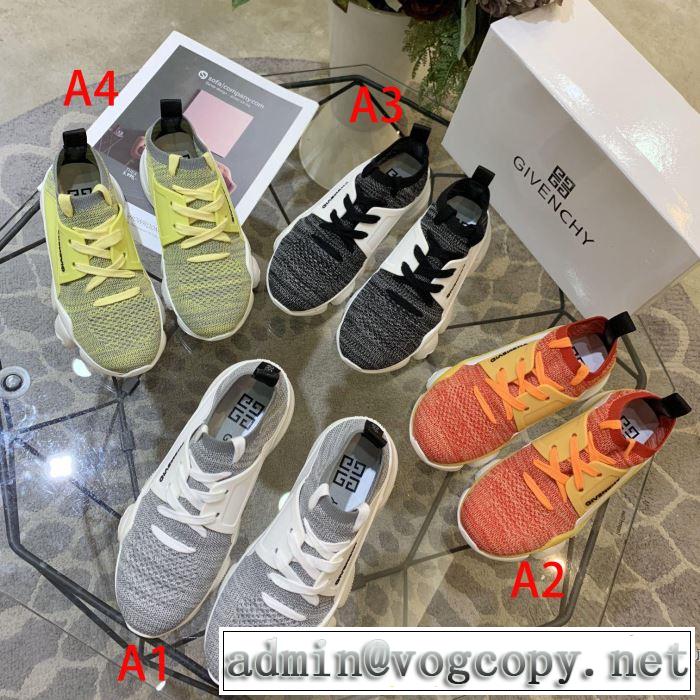 ジバンシー GIVENCHY ランニングシューズ 4色可選 2019年春夏のトレンドアイテム 今季流行りの人気新作