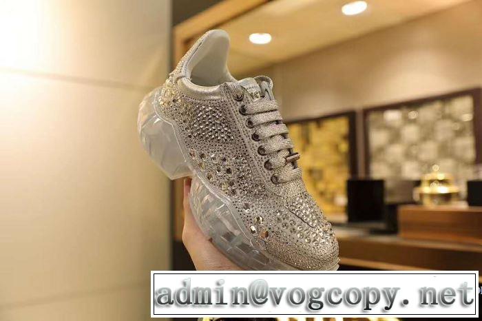 2019年春夏のトレンドアイテム ジミーチュウ JIMMY CHOO ランニングシューズ 今年春夏ファション流行り