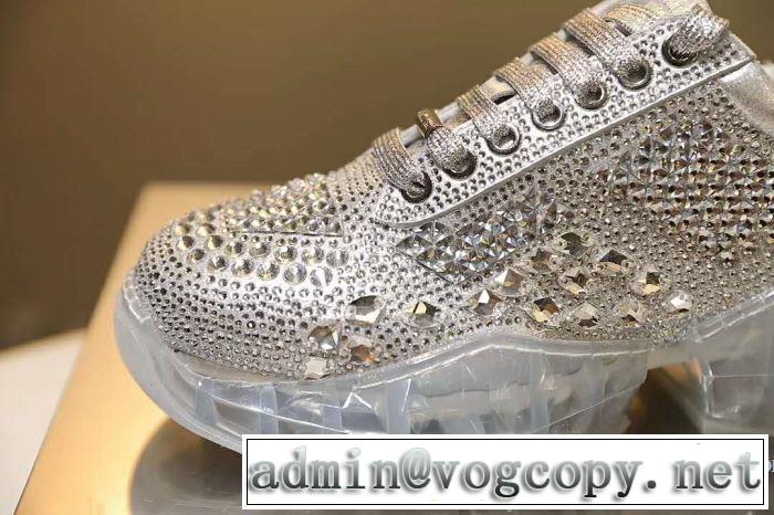 2019年春夏のトレンドアイテム ジミーチュウ JIMMY CHOO ランニングシューズ 今年春夏ファション流行り