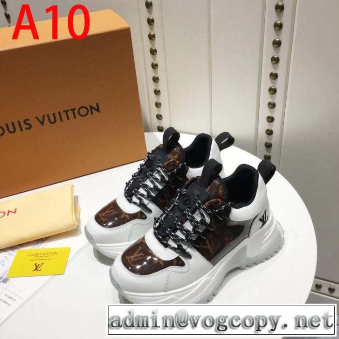 ルイ ヴィトン LOUIS VUITTON ランニングシューズ 多色可選 2019SSのトレンド商品 今シーズン注目のデザイン