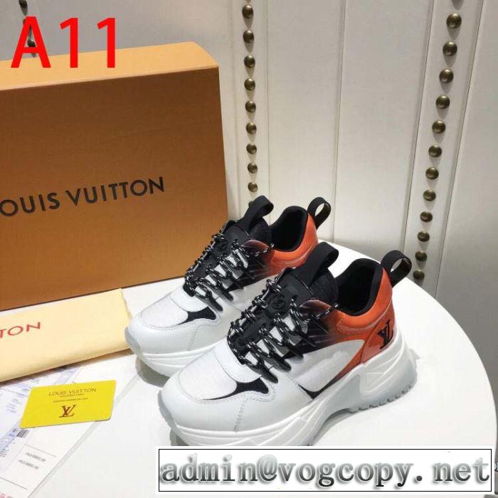 ルイ ヴィトン LOUIS VUITTON ランニングシューズ 多色可選 2019SSのトレンド商品 今シーズン注目のデザイン