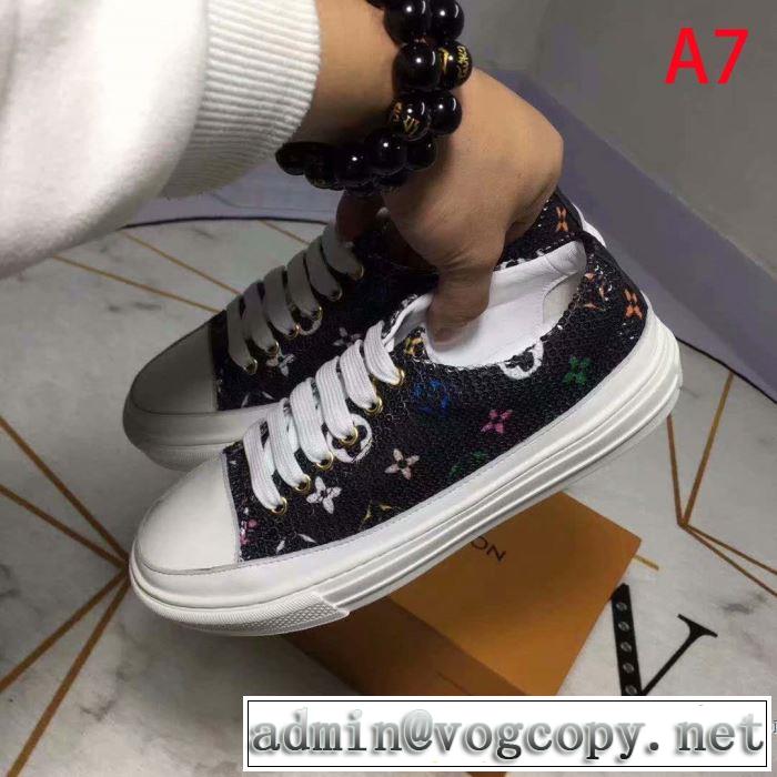多色可選 カジュアルシューズ  今年春夏ファション流行り 2019春夏も引き続きトレンド ルイ ヴィトン LOUIS VUITTON