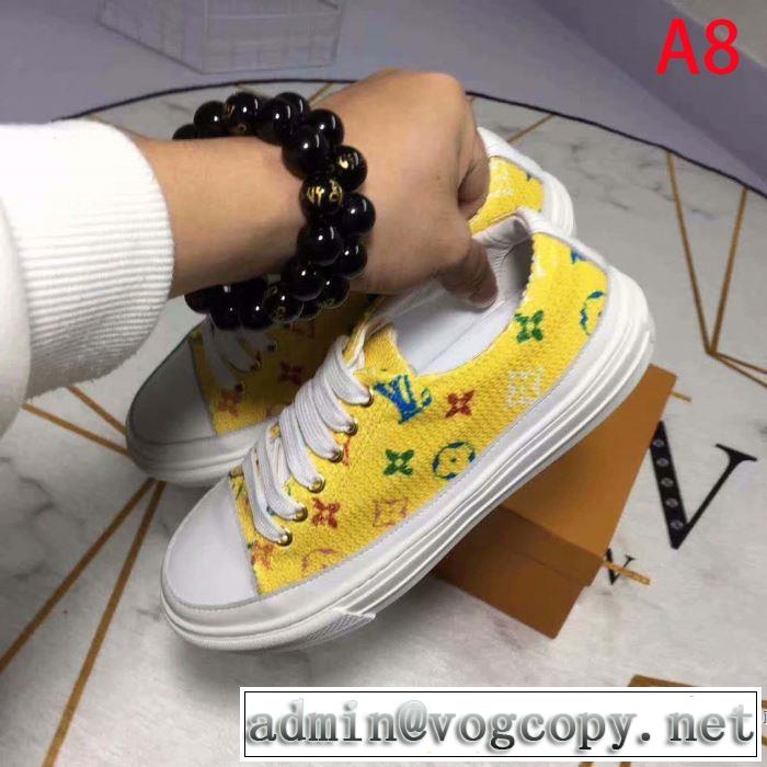 多色可選 カジュアルシューズ  今年春夏ファション流行り 2019春夏も引き続きトレンド ルイ ヴィトン LOUIS VUITTON