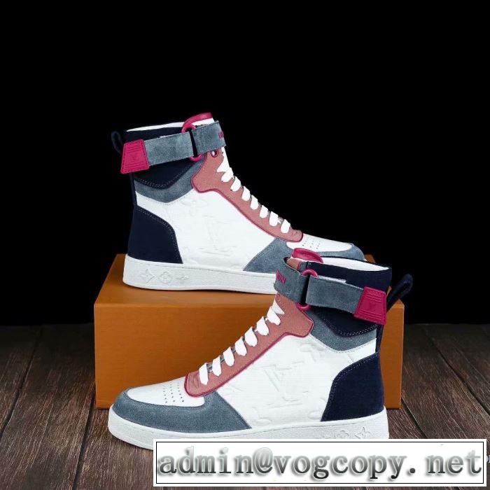 ルイ ヴィトン LOUIS VUITTON ハイトップシューズ 2色可選 る春夏おすすめの人気商品 2019年の春夏に着たい