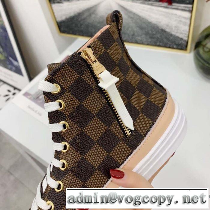 ルイ ヴィトン LOUIS VUITTON ハイトップシューズ 2019春夏人気トレンドアイテム 最新のトレンドブランド人気的
