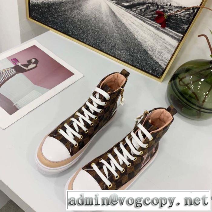 ルイ ヴィトン LOUIS VUITTON ハイトップシューズ 2019春夏人気トレンドアイテム 最新のトレンドブランド人気的