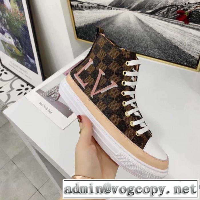 ルイ ヴィトン LOUIS VUITTON ハイトップシューズ 2019春夏人気トレンドアイテム 最新のトレンドブランド人気的