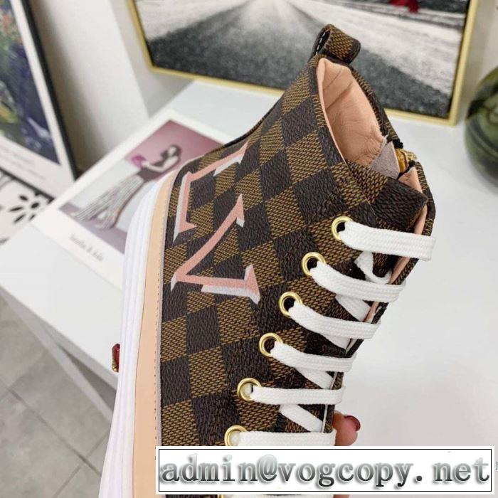 ルイ ヴィトン LOUIS VUITTON ハイトップシューズ 2019春夏人気トレンドアイテム 最新のトレンドブランド人気的