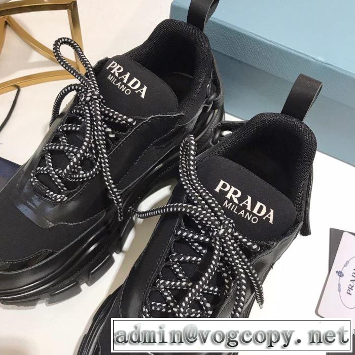 プラダ PRADA カジュアルシューズ 多色可選 2019春夏も引き続き人気セール まずは定番！人気アイテム