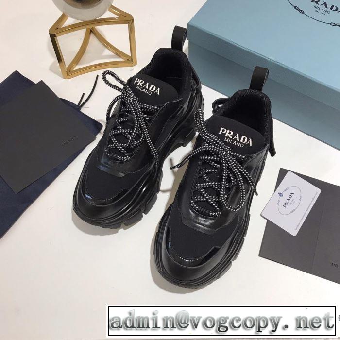 プラダ PRADA カジュアルシューズ 多色可選 2019春夏も引き続き人気セール まずは定番！人気アイテム