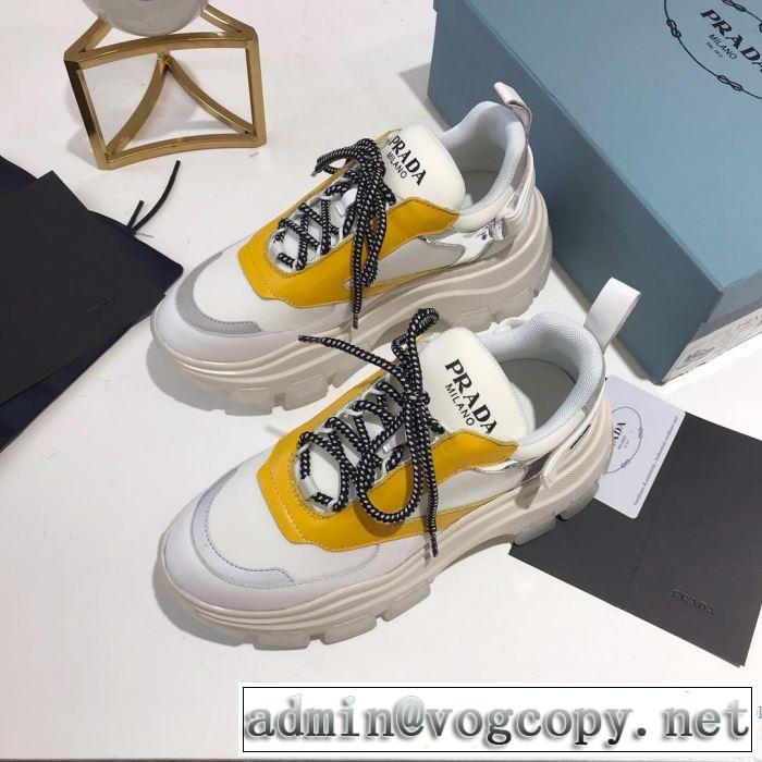 プラダ PRADA カジュアルシューズ 多色可選 2019春夏も引き続き人気セール まずは定番！人気アイテム