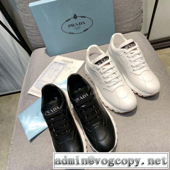 今流行りの最新コレクション プラダ PRADA ランニングシューズ 2色可選 2019年春夏シーズンの人気