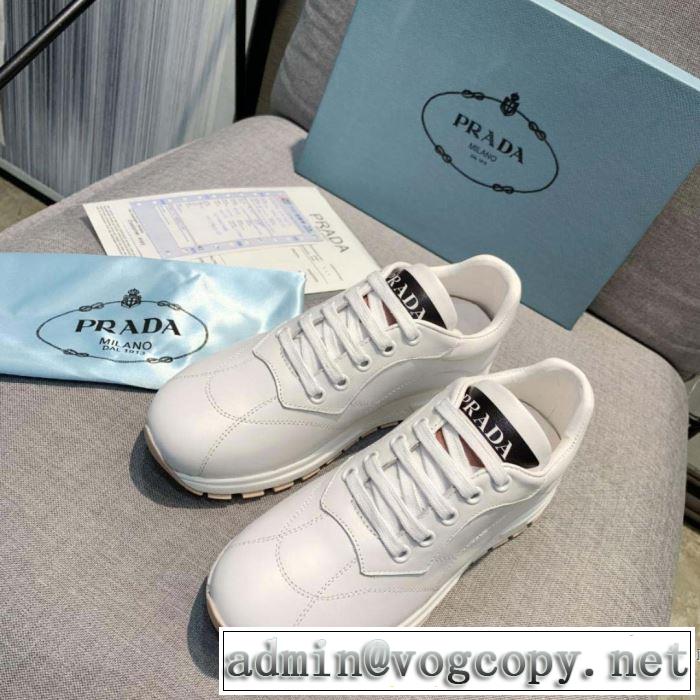 今流行りの最新コレクション プラダ PRADA ランニングシューズ 2色可選 2019年春夏シーズンの人気