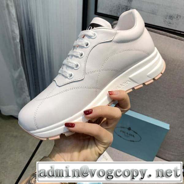 今流行りの最新コレクション プラダ PRADA ランニングシューズ 2色可選 2019年春夏シーズンの人気