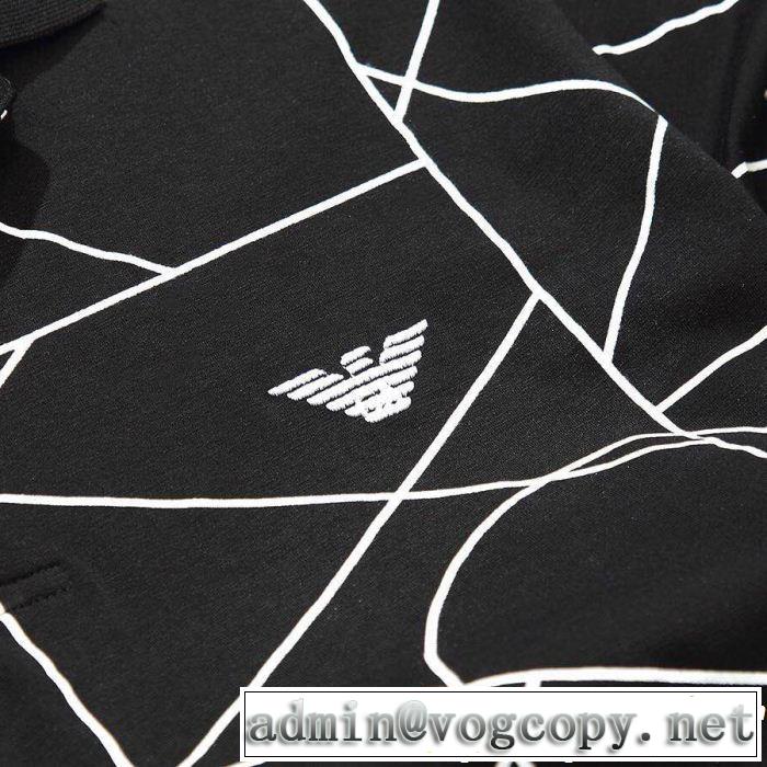 魅力的な今年らしい 今年流大人っぽさ ARMANI アルマーニ 半袖Tシャツ 4色可選