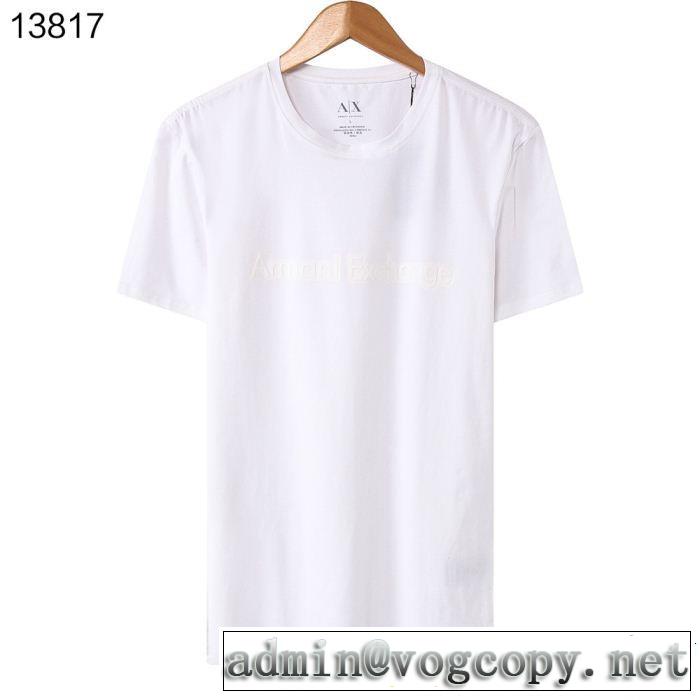 ARMANI アルマーニ 半袖Tシャツ 4色可選 季節をまたい新作アイテム 鮮度が手に入る