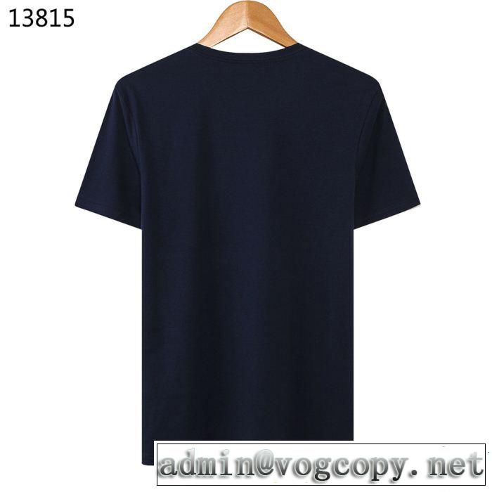スタイルアップ効果 ARMANI アルマーニ 半袖Tシャツ 4色可選 サラサラの着心地