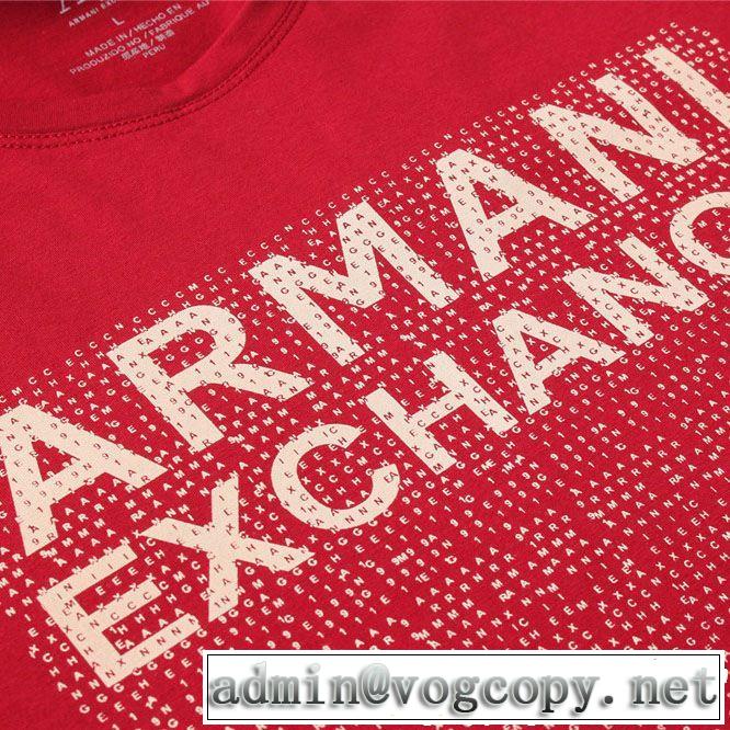 半袖Tシャツ 4色可選 大人っぽく仕上げ きれいめ派に上質 ARMANI アルマーニ
