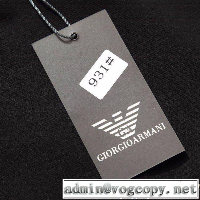 ARMANI アルマーニ 半袖Tシャツ 4色可選 2019夏色っぽさ 高級感が好評です