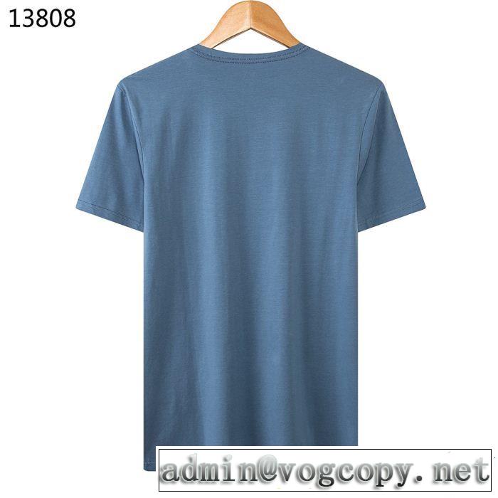 一気にトレンド感満載な着こなし 抜け感スゴイ ARMANI アルマーニ 4色可選 半袖Tシャツ