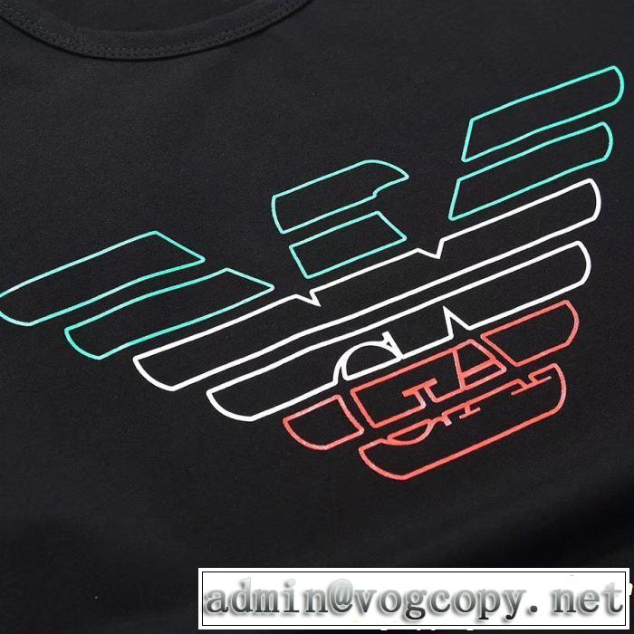 魅力的な今年らしい ARMANI アルマーニ 半袖Tシャツ 3色可選 2019即旬な装いに