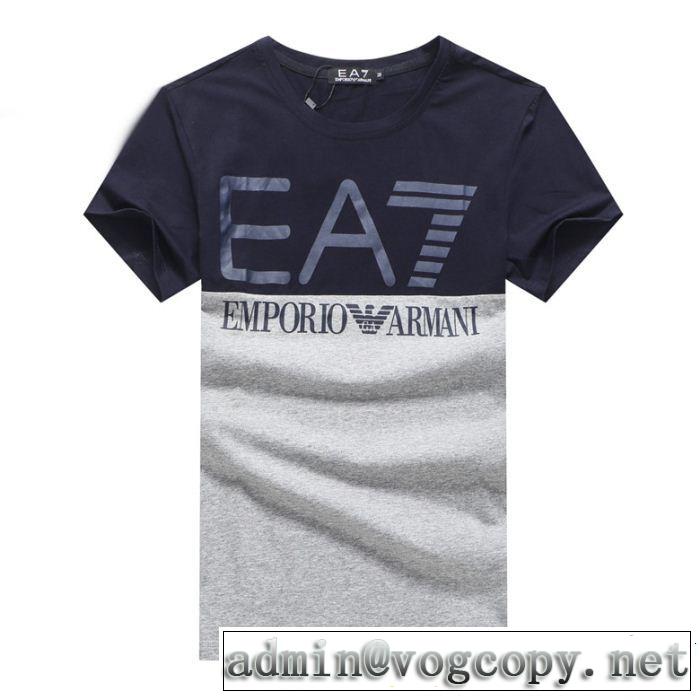 半袖Tシャツ 3色可選 2019年の春夏に着たい この夏は注目新作 ARMANI アルマーニ