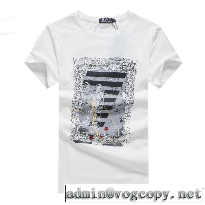 ARMANI アルマーニ 半袖Tシャツ 3色可選 夏の最新ファッション 優しげ人気アイテム