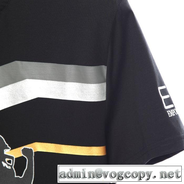 2019年の春夏に着たい アルマーニ ARMANI 透け感優しい 2色可選 Tシャツ/ティーシャツ 大人っぽく仕上げ