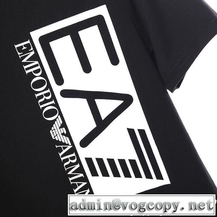 ARMANI アルマーニ 優しげ人気アイテム  夏大人気のアイテム  Tシャツ/ティーシャツ 2色可選