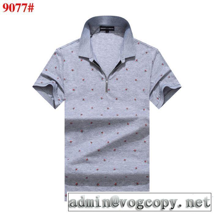 ARMANI アルマーニ  半袖Tシャツ 4色可選 2019年の春夏に着たい る春夏おすすめの人気商品
