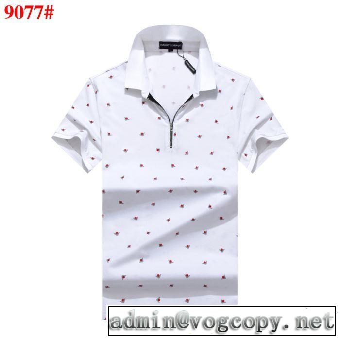 ARMANI アルマーニ  半袖Tシャツ 4色可選 2019年の春夏に着たい る春夏おすすめの人気商品
