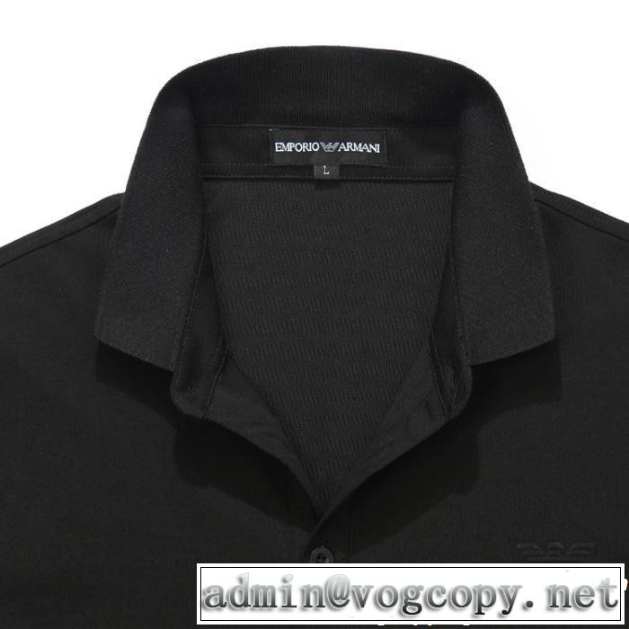 今年の正解大人気新作 2019年春夏流行ファッション ARMANI アルマーニ  半袖Tシャツ 4色可選