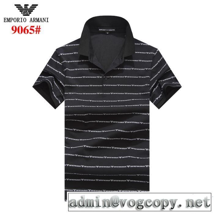 今季のトレンド人気新作 ARMANI アルマーニ  半袖Tシャツ 4色可選 2019春夏も引き続きトレンド
