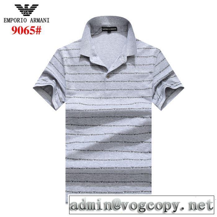 今季のトレンド人気新作 ARMANI アルマーニ  半袖Tシャツ 4色可選 2019春夏も引き続きトレンド