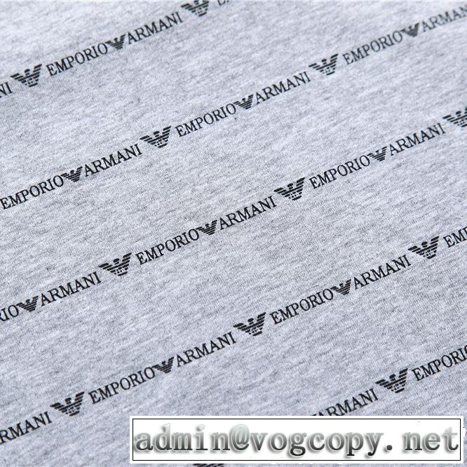 今季のトレンド人気新作 ARMANI アルマーニ  半袖Tシャツ 4色可選 2019春夏も引き続きトレンド