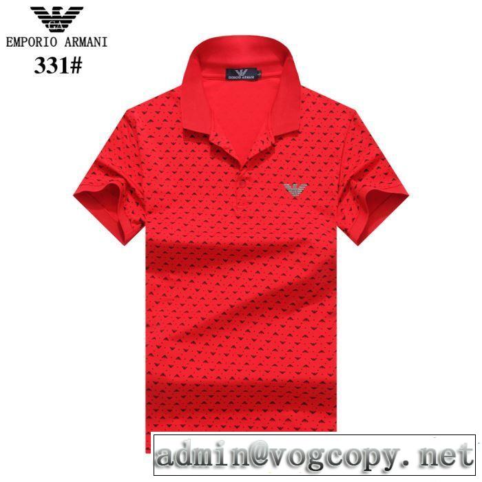 お洒落トレンド人気 ARMANI アルマーニ  半袖Tシャツ 4色可選 2019春夏のトレンド新商品