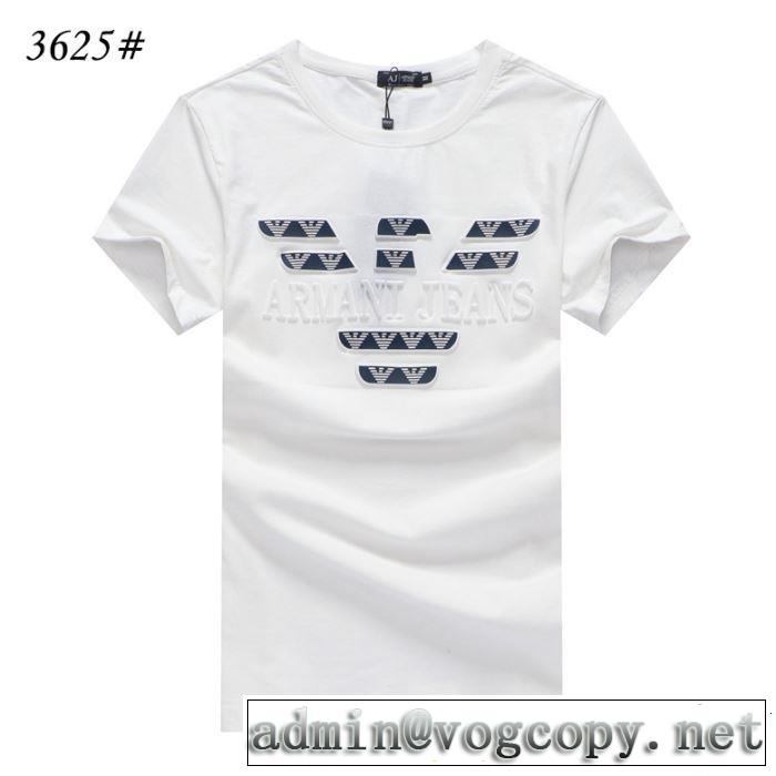 2019年の夏のマスト ARMANI アルマーニ  半袖Tシャツ 4色可選 今季トレンドの限定アイテム