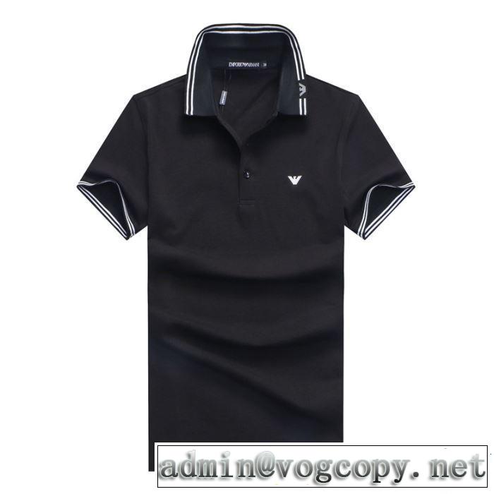 ARMANI アルマーニ  半袖Tシャツ 3色可選 2019春夏の大注目トレンド 春夏のトレンドアイテム