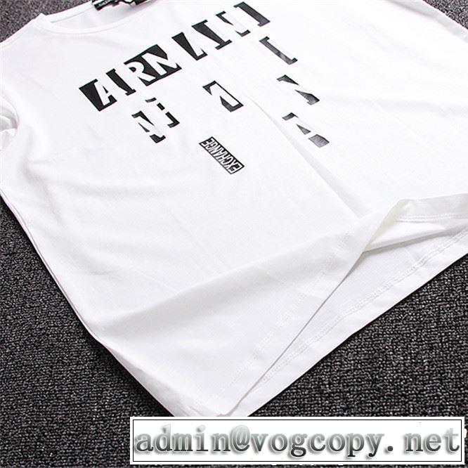 ARMANI アルマーニ  半袖Tシャツ 2色可選 夏っぽさ新作アイテム 2019年の夏のマスト