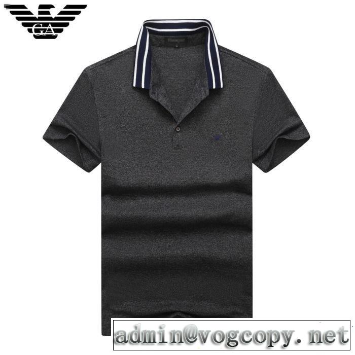 夏にぴったり限定アイテム ARMANI アルマーニ  半袖Tシャツ 3色可選 2019即旬な装いに
