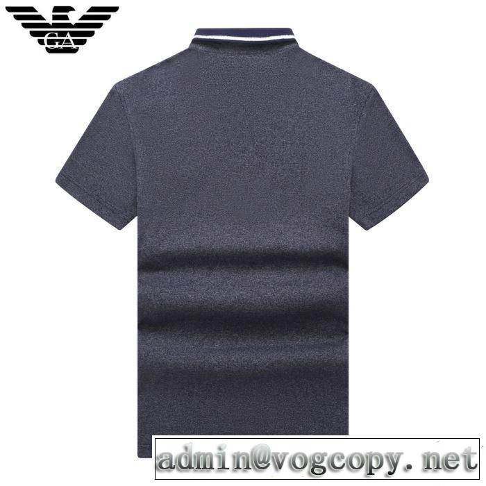 夏にぴったり限定アイテム ARMANI アルマーニ  半袖Tシャツ 3色可選 2019即旬な装いに